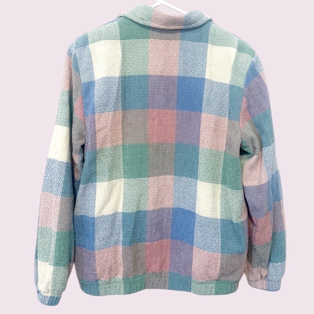 Alfred Dunner pastel patchwork jacket - Picture 2 of 7